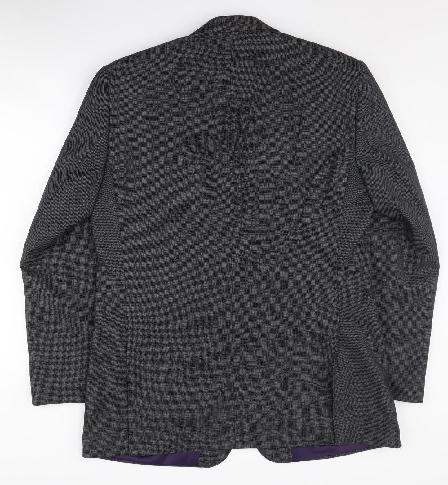 Paul Costelloe Men's Grey Regular Fit Blazer, Size 40R