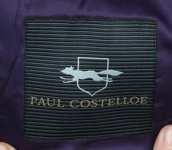 Paul Costelloe Men's Grey Regular Fit Blazer, Size 40R