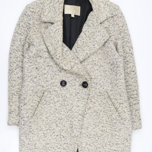 Windsmoor Women's Beige Overcoat, Size 10, Classic Style