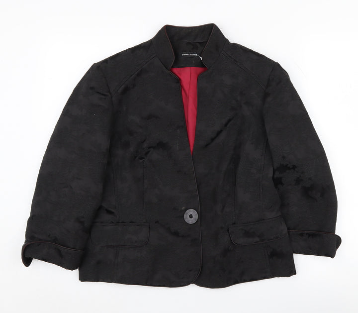 Dunnes Stores Black Blazer Women's Size 14