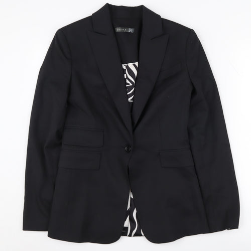 Koton Women's Black Blazer Suit Jacket Size 8