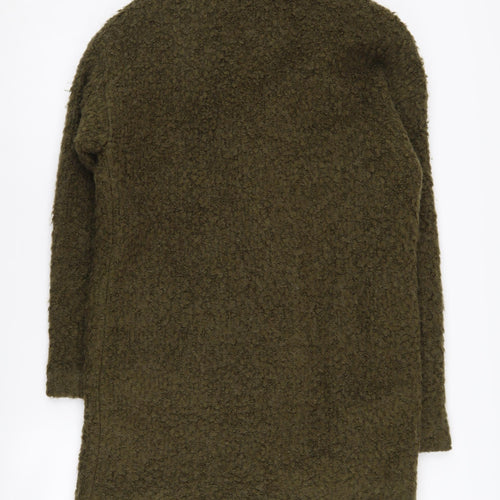 Clockhouse Women's Green Long Coat Size 8