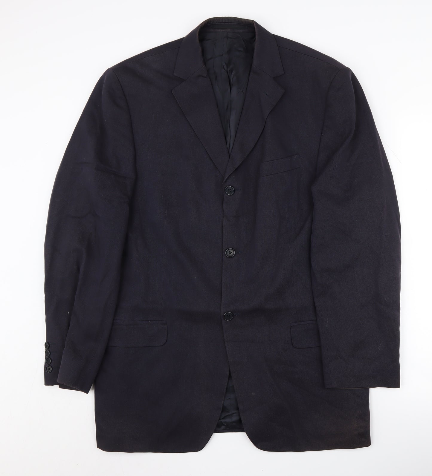 Pierre Cardin Men's Blue Suit Jacket 40L