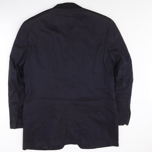 Pierre Cardin Men's Blue Suit Jacket 40L
