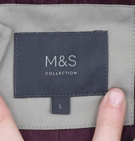 Marks and Spencer Men's Beige L Rain Coat