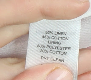 Dalia Women's Pink Striped Blazer, Size L