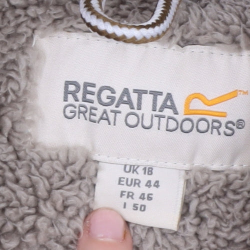 Regatta Women’s Beige Fleece Jacket Size 18