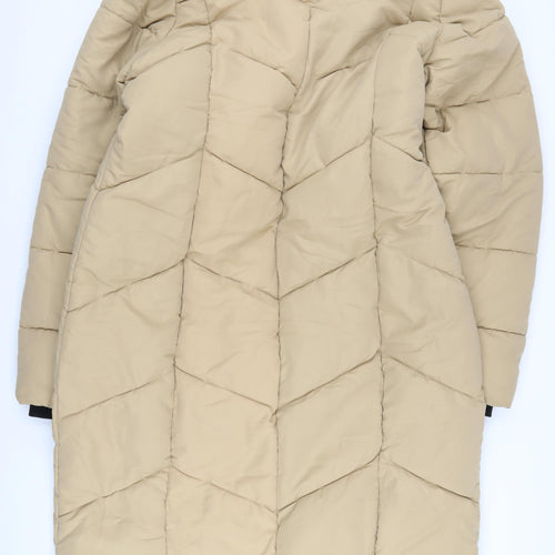 LTS Women's Beige Puffer Jacket Size 16
