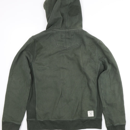 FatFace Men's Green Full Zip Hoodie, M