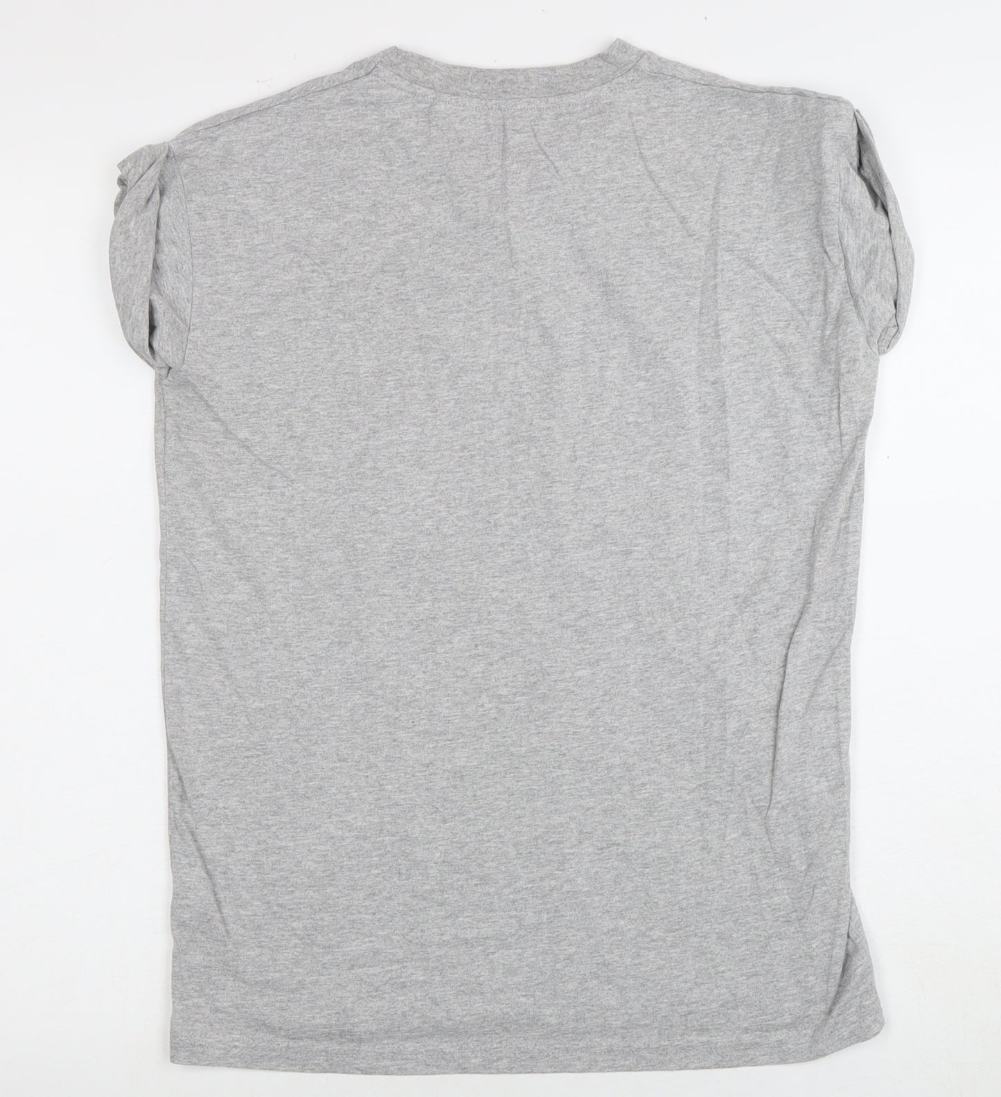 Coca-Cola Grey Santa T-Shirt, Size 4, Graphic Design