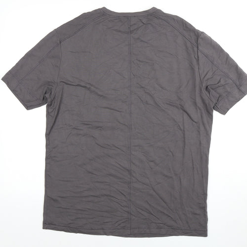 ARNE Active Men's Grey Crew Neck T-Shirt Size L