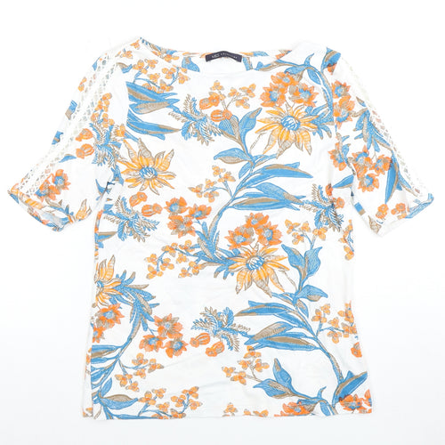 Marks and Spencer Women's Multicoloured Floral Blouse Size 8