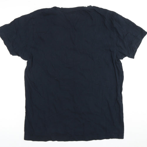 Jack & Jones Men's Black L Graphic Print T-Shirt