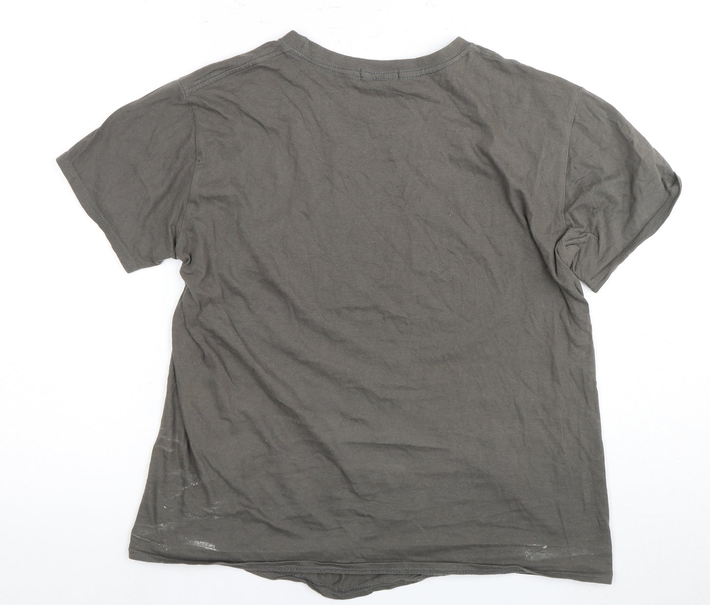 SPOTTED Women’s Grey Mystical Graphic T-Shirt M