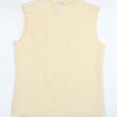 Marks and Spencer Women's Beige Sleeveless Tank