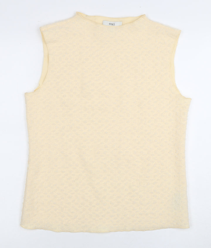 Marks and Spencer Women's Beige Sleeveless Tank