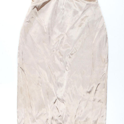 Baylis & Knight Women Beige Size 10 Slip Dress