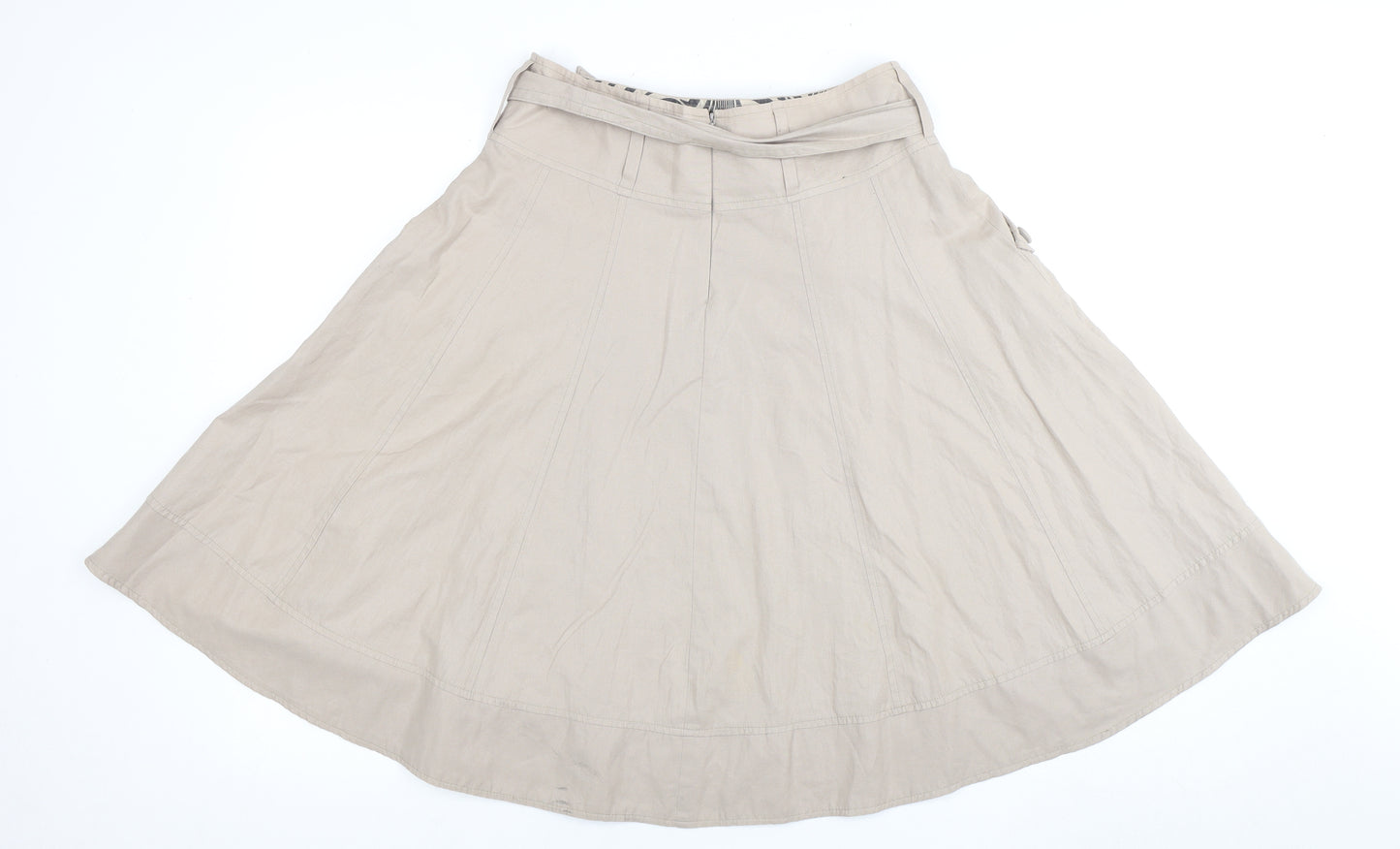 Designers at Debenhams A-Line Beige Skirt Size 10