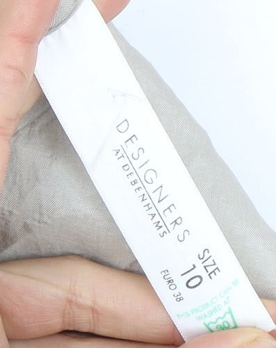 Designers at Debenhams A-Line Beige Skirt Size 10