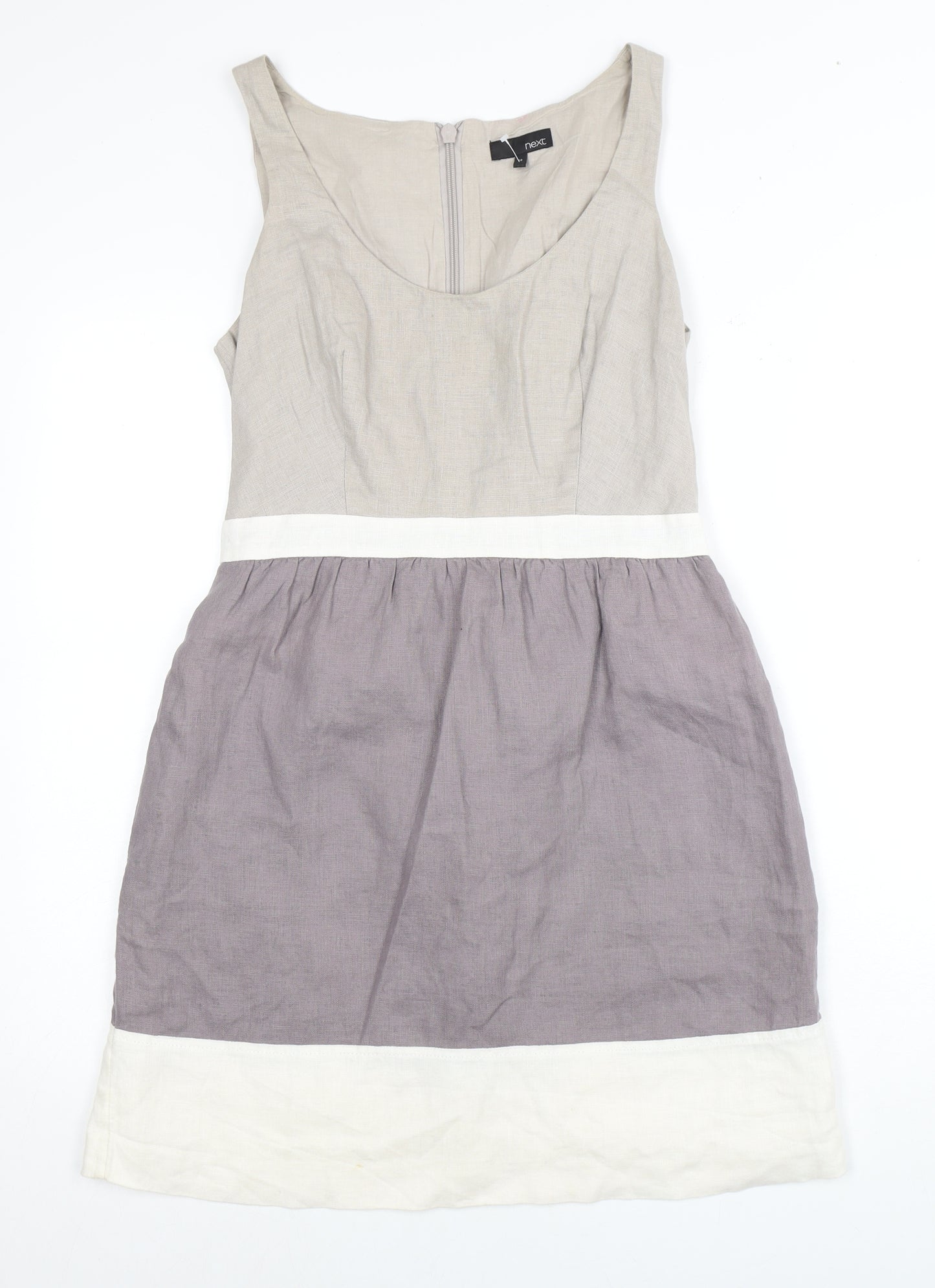 Next Women's Multicoloured Shift Dress Size 10