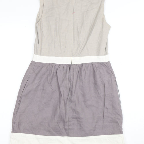 Next Women's Multicoloured Shift Dress Size 10