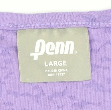 Penn Women's Purple Racerback Tank Top L