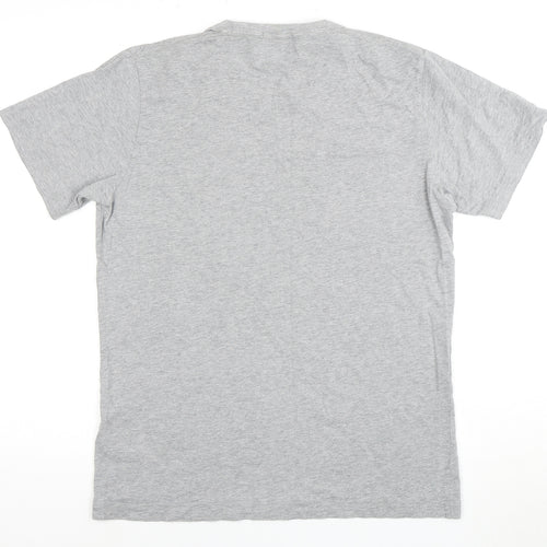 UT Men's Grey Anime T-Shirt, Medium, Cotton Graphic