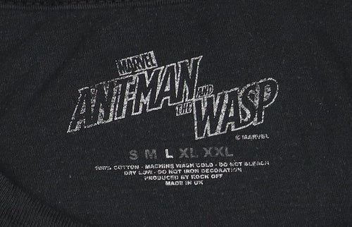 Marvel Ant-Man & The Wasp Black T-Shirt - Men's L