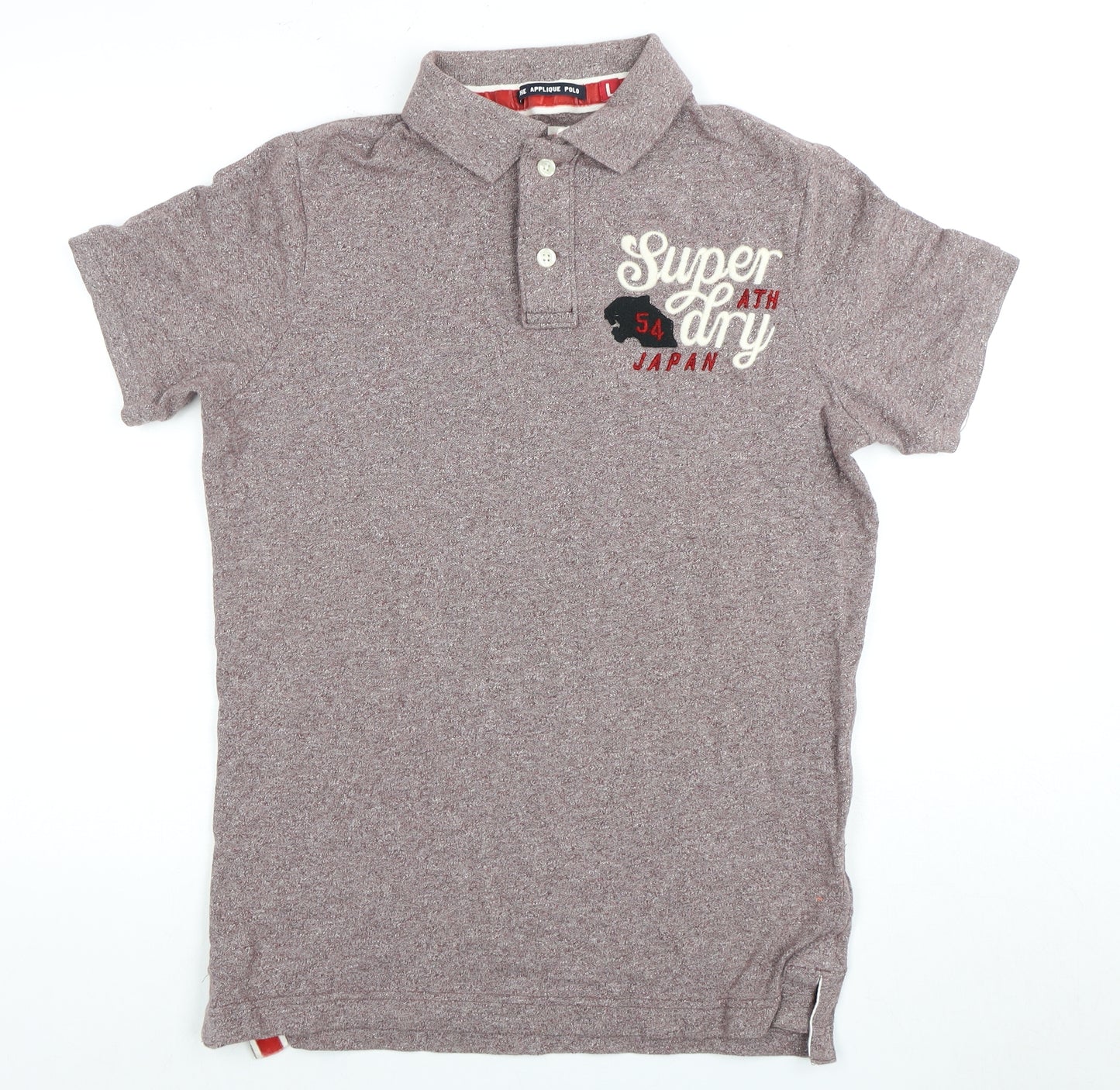 Superdry Men's Brown Polo Shirt L