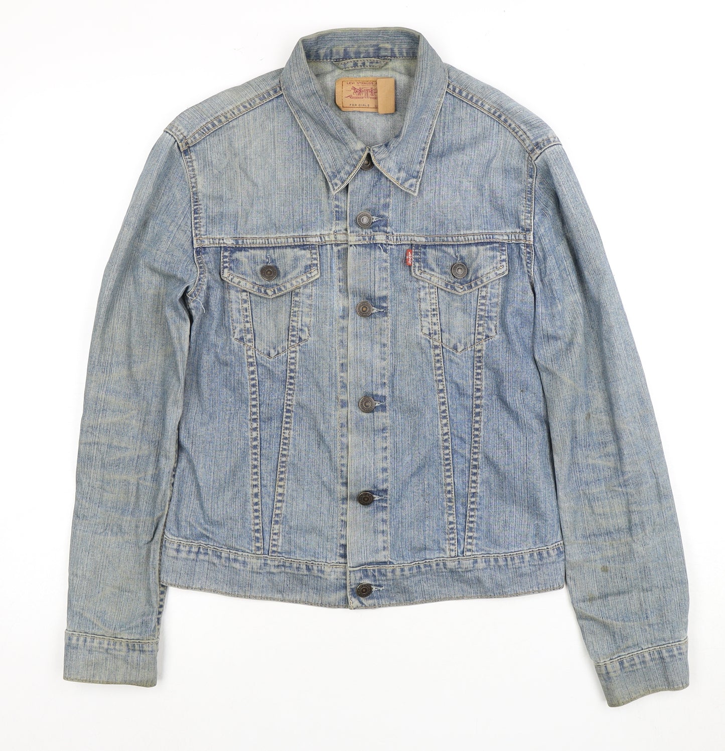 Levi Strauss Teens Blue Medium Denim Jacket
