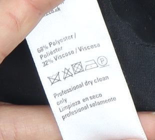 BHS Men's Grey Trousers, 38S, Business Style