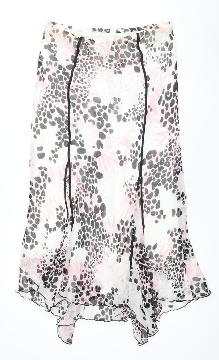 Milano Women’s Animal Print Skirt Size 16 Multicoloured