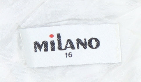 Milano Women’s Animal Print Skirt Size 16 Multicoloured