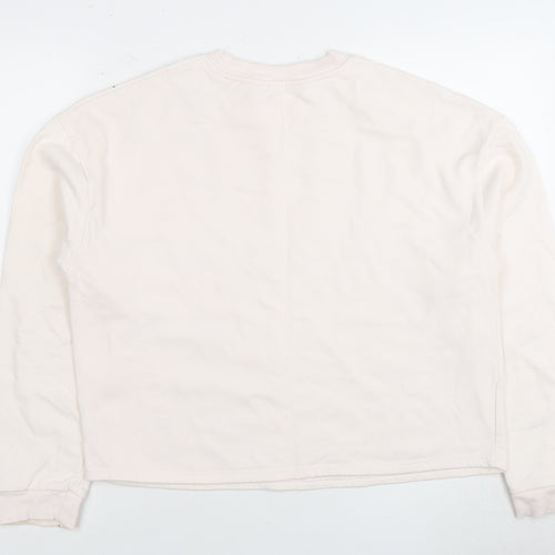 River Island Teen Girls' Pink Pullover Sweatshirt XS