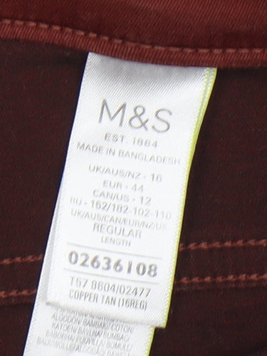 Marks and Spencer Women's Brown Jegging Size 16
