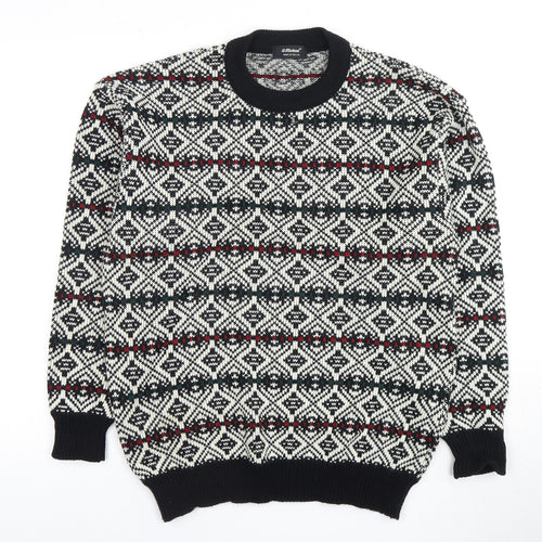 St Michael Men’s Black Medium Pullover Jumper