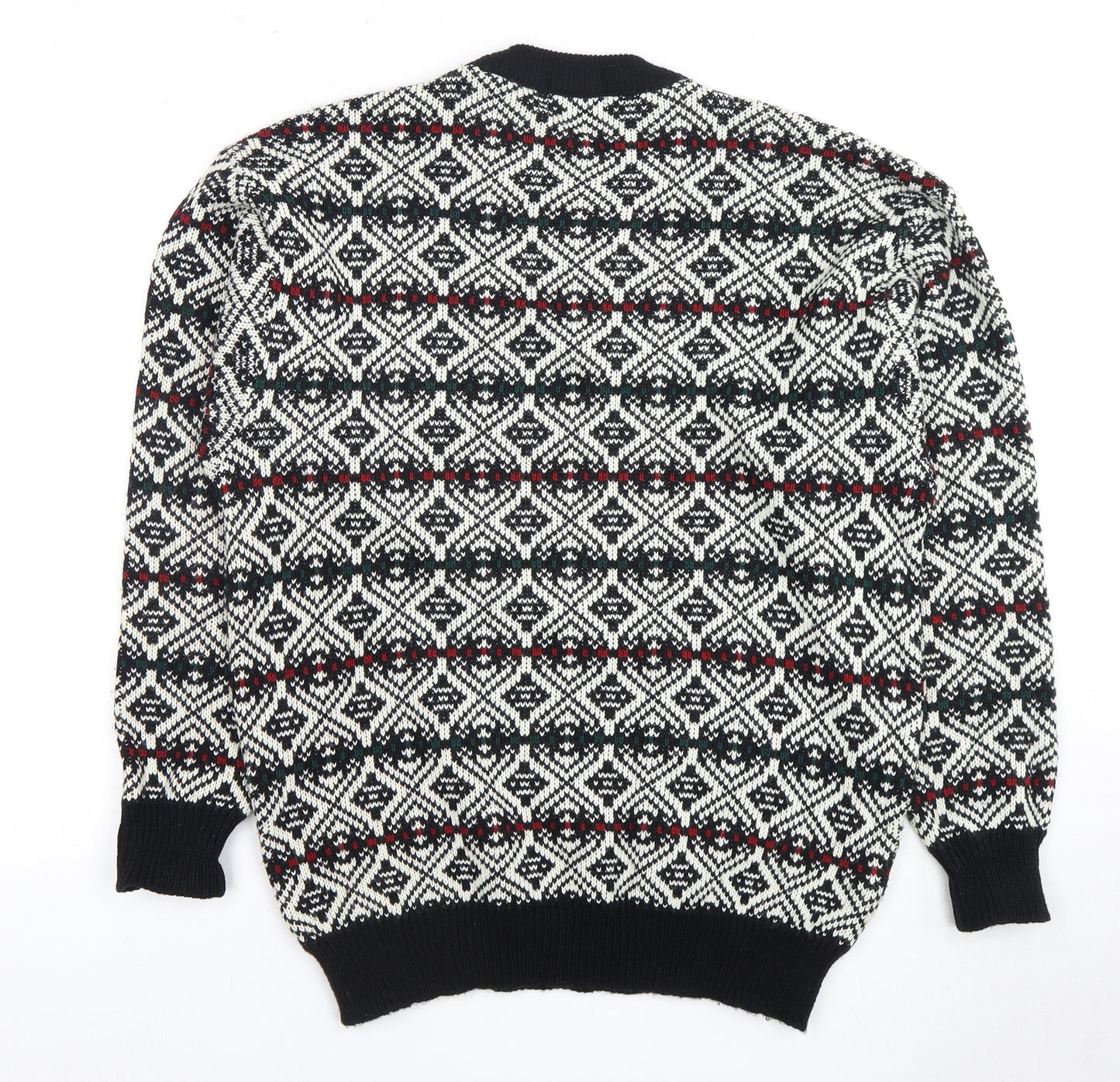 St Michael Men’s Black Medium Pullover Jumper