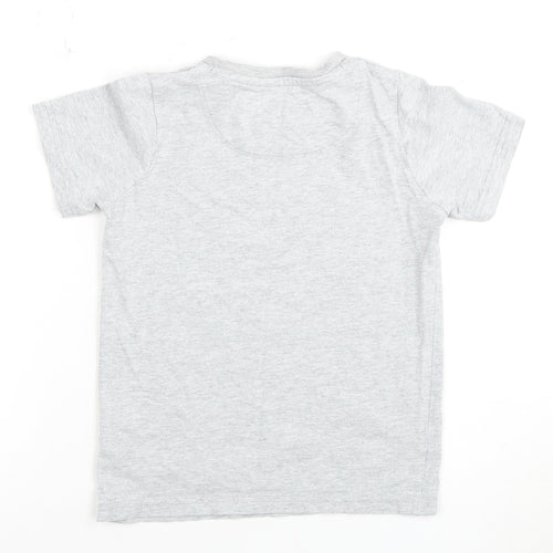 Marks and Spencer Boys Grey Spider-Man T-Shirt 6-7Yrs