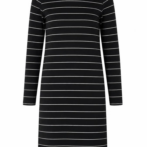 Jacqueline de Yong Women’s Black Striped Shift Dress S
