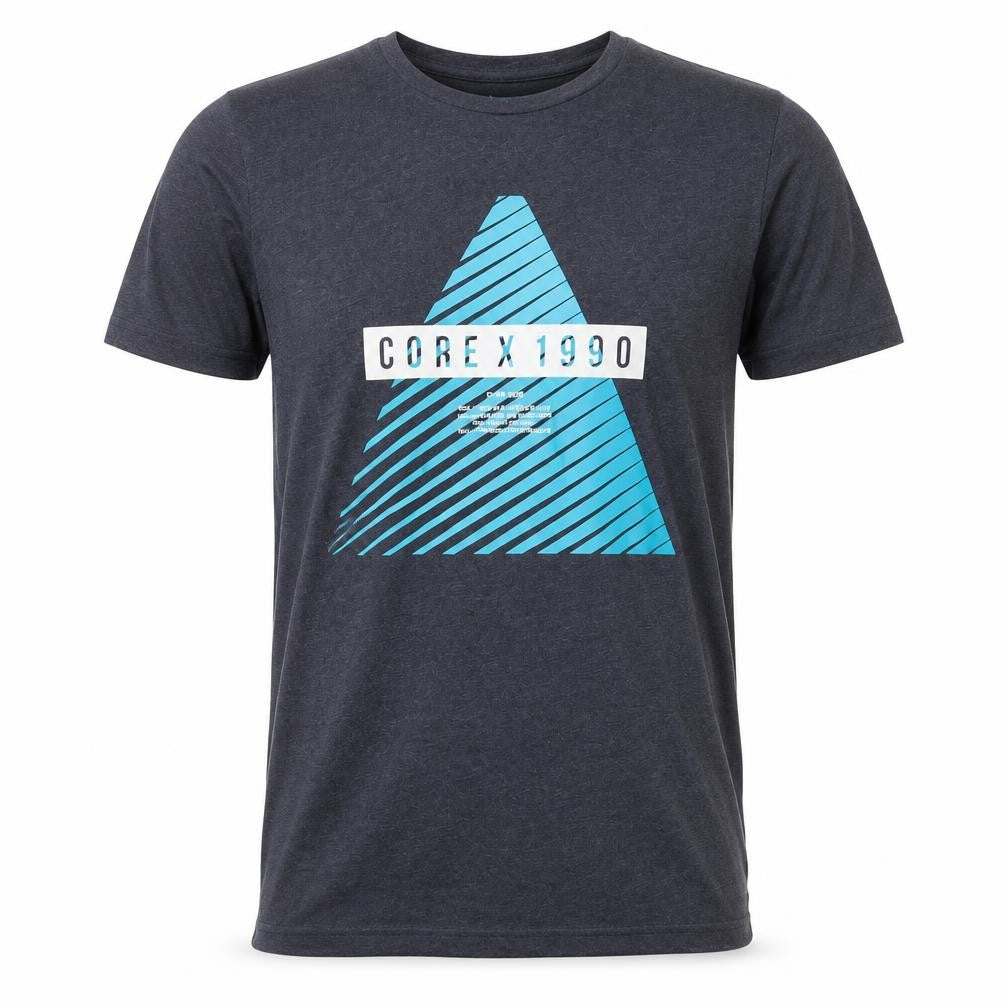 Jack & Jones Men's Grey 90s Graphic T-Shirt Size S