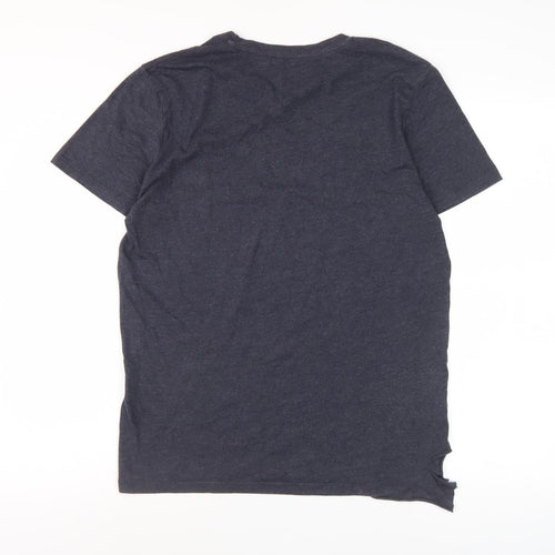 Jack & Jones Men's Grey 90s Graphic T-Shirt Size S