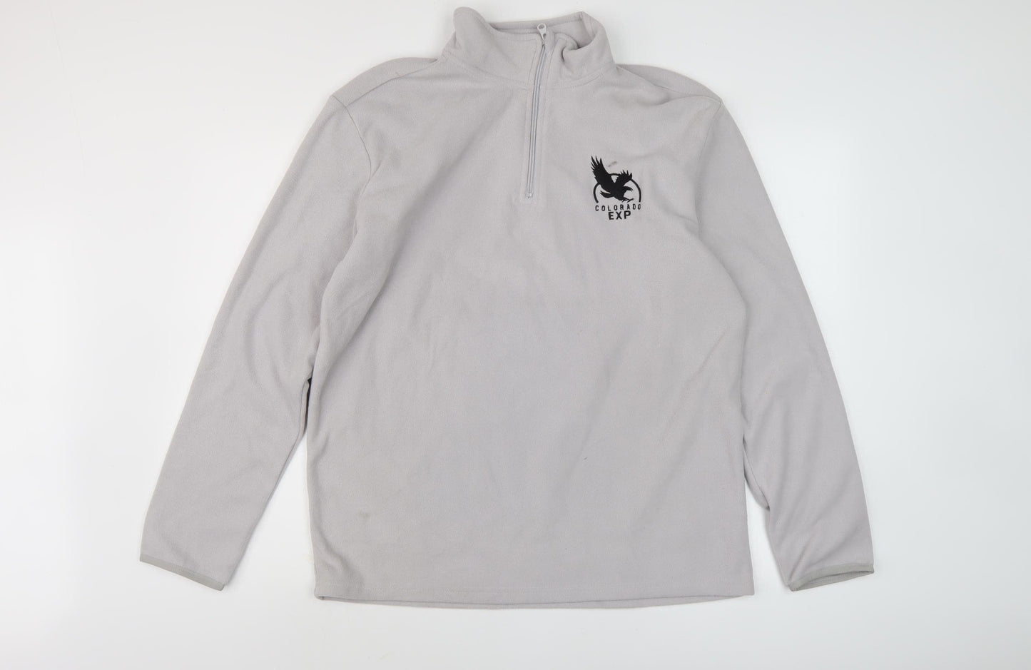 Atlas For Men Grey Logo Sweatshirt Medium Men's
