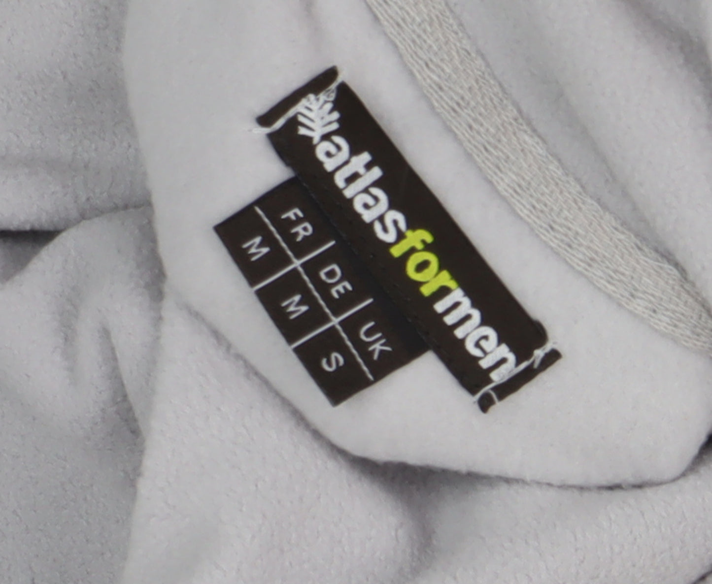 Atlas For Men Grey Logo Sweatshirt Medium Men's