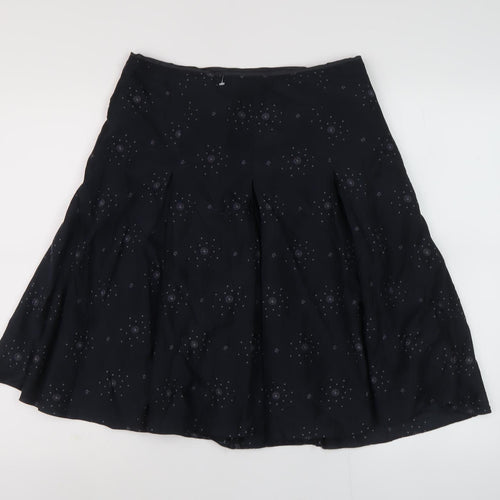 Banana Republic Women's Black A-Line Skirt Size 4