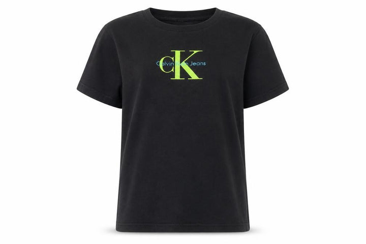 Calvin Klein Black T-Shirt, Unisex, Size L