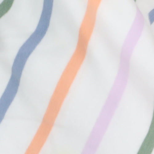Fat Face Women's Multicoloured Striped T-Shirt Size 10