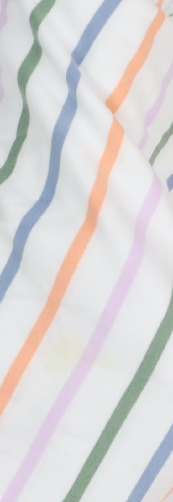 Fat Face Women's Multicoloured Striped T-Shirt Size 10