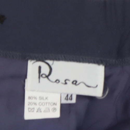 Rosan Women's Black Midi Pencil Skirt Size 16