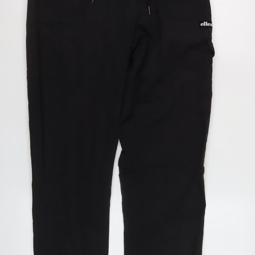 Ellesse Mens Black Jogger Trousers S