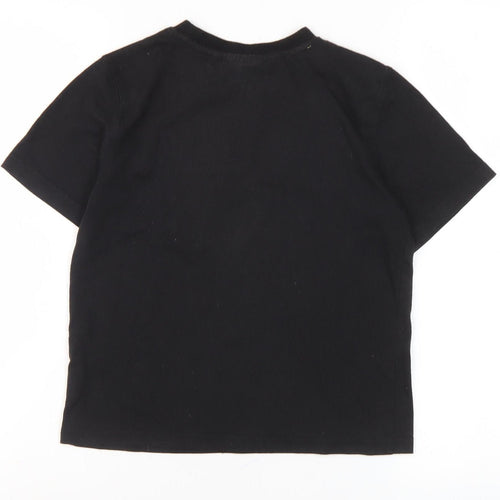 Batman Boys Black T-Shirt, 9-10 Years, Superhero Graphic Print
